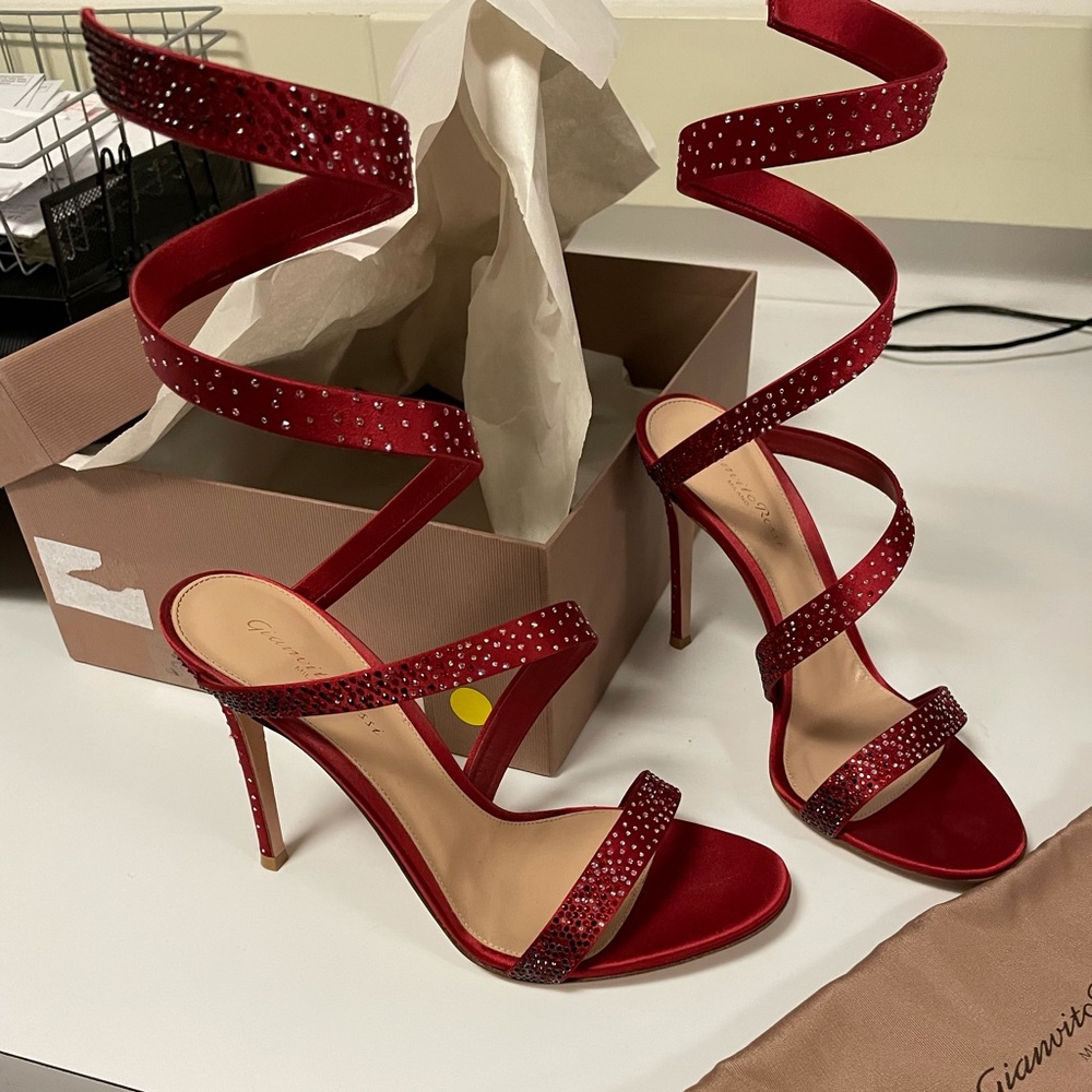 A pair of almost new Gianvito Rossi heels.